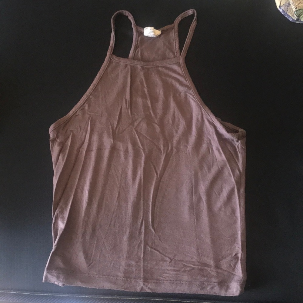 light purple halter tank